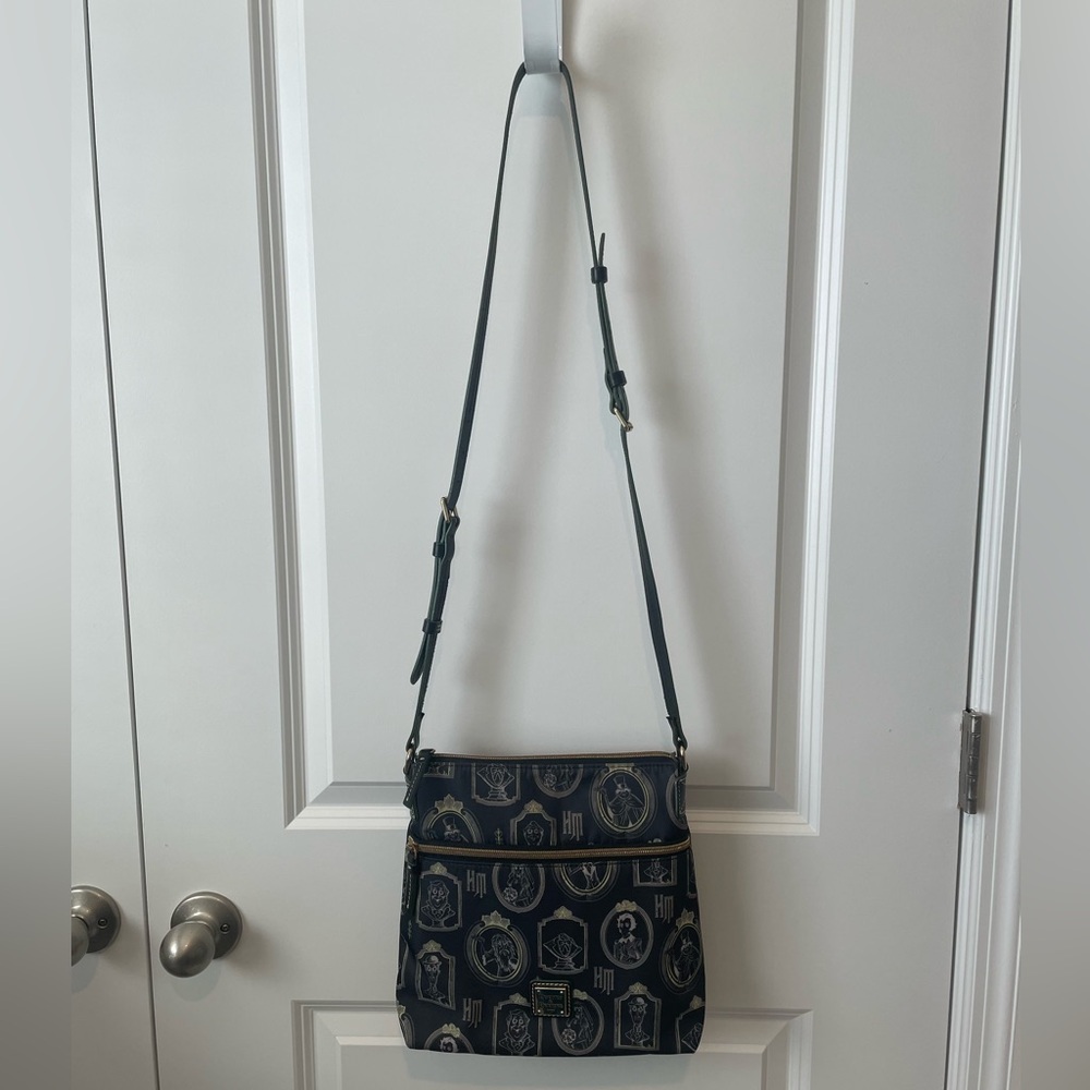 Disney Dooney & Bourke Haunted Mansion Portrait Crossbody Purse - Picture 3 of 15